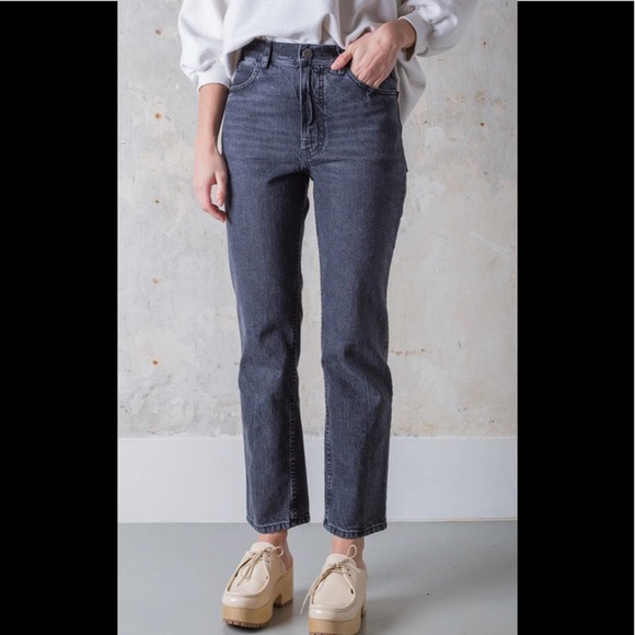Rachel Comey New Norm Straight Leg Jeans in Black - Picture 3 of 11